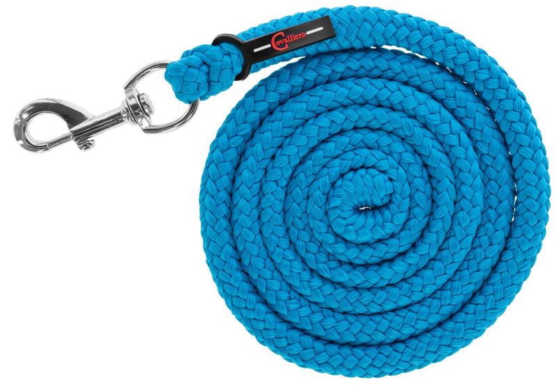 Load image into Gallery viewer, Voorbrenglijn met musketon hippo pe blauw
