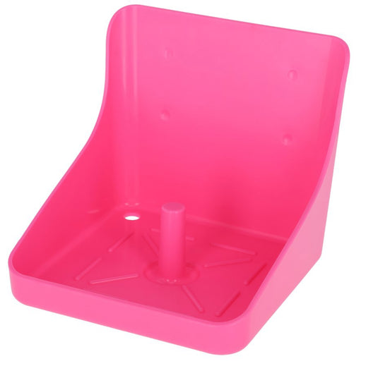 Producten liksteenhouder kunststof pink
