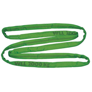 Producten rondstrop groen 6 meter 2 ton