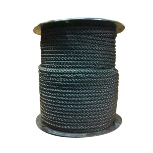 Producten nylon touw zwart 8mm 100m