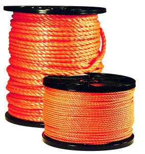Producten polyethyleen touw oranje 12mm 200m