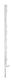 Ako producten titan kunststof paal wit 110cm enkele voettrede 5 st