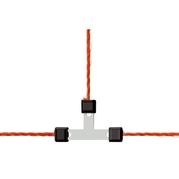 Load image into Gallery viewer, Ako producten draad t verbinder litzclip verzinkt 3mm 5 stuks
