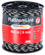 Ako producten platinumline afrasteringskoord 6mm 400m wit zwart