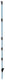 Ako producten glasfiber palen compactplus rond blauw 117cm 10 stuks