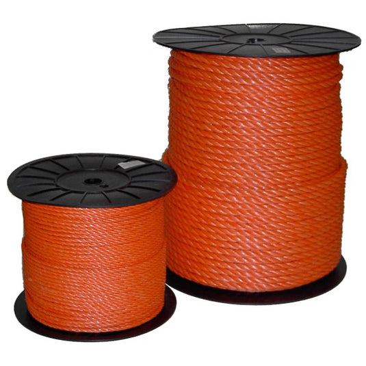 Producten polypropyleen touw oranje 6mm 25m