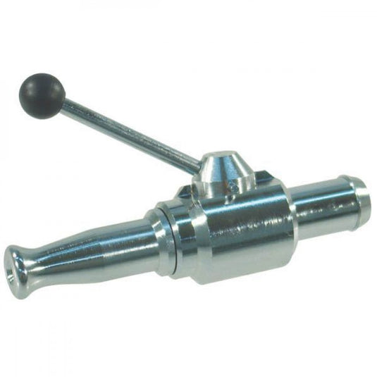 Afsluitbare straalspuit messverchr 34 x 19mm tule kraan