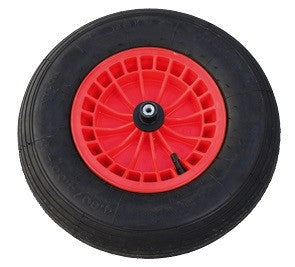 Fort wiel 480400x8kunststof velg rood as 13cm 2ply