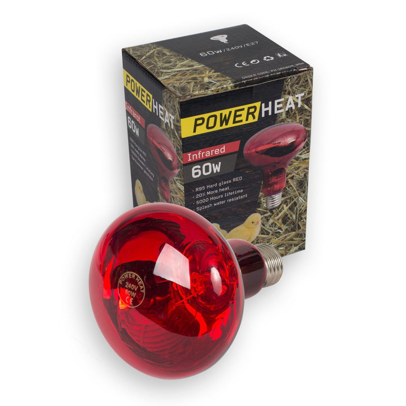 Load image into Gallery viewer, Producten warmtelamp powerheat 60w rood
