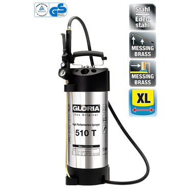Gloria producten drukspuit 510t rvs 10 liter