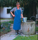 Producten melkschort blauw 120x75cm