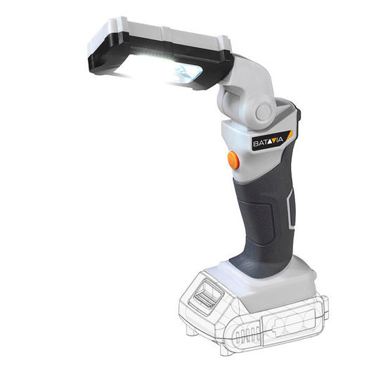 Batavia maxxpack 18v accu led lamp body