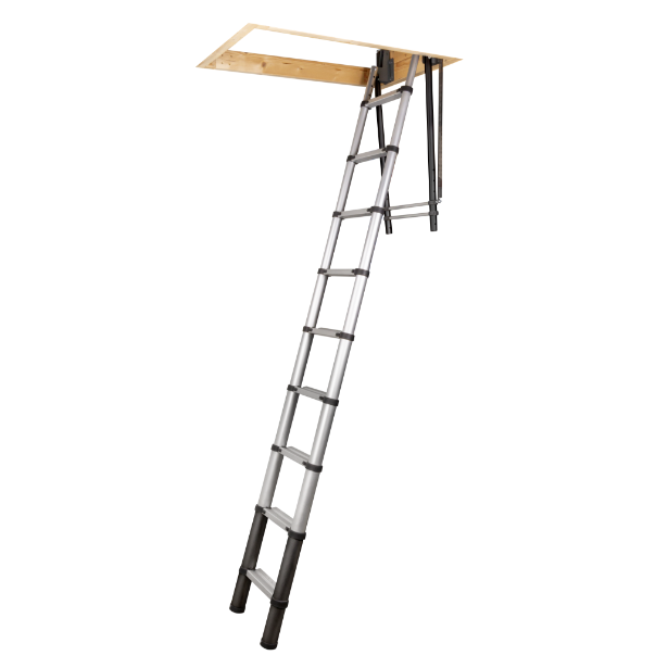 Load image into Gallery viewer, Batavia producten telescopische zoldertrap 2 30m 2 70m
