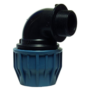 Producten knie pe 90 plus buitendraad 20mm x 3 4