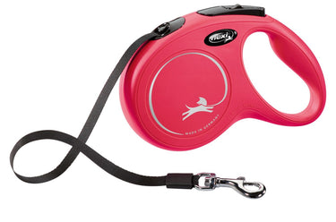 Flexi producten rollijn new classic band rood m 5 meter tot 25kg