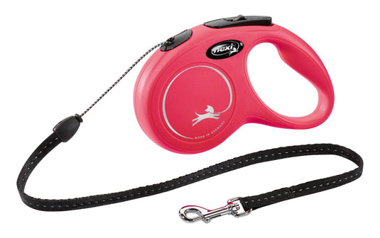 Flexi rollijn classic cord rood