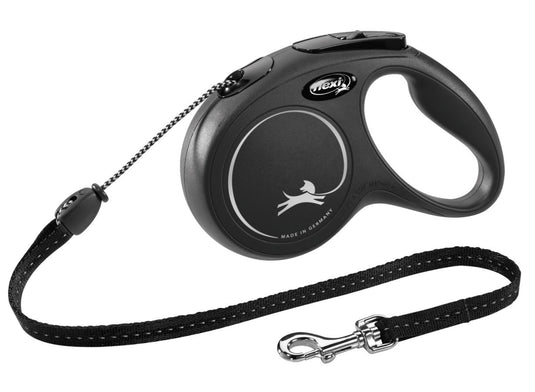 Flexi rollijn classic tape zwart