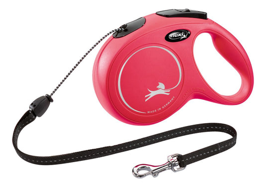 Flexi rollijn classic cord rood