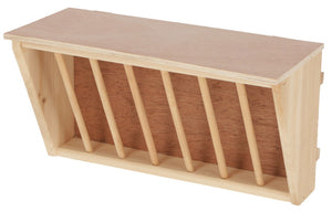 Kerbl producten hooiruif met zitplank 37 x 17 x 20 cm