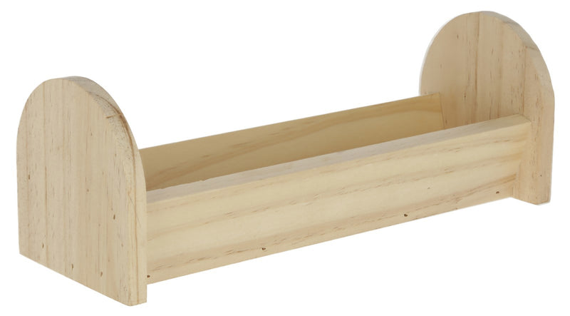 Load image into Gallery viewer, Kerbl voedertrog voor knaagdieren 28 x 10 x 10 cm van hout
