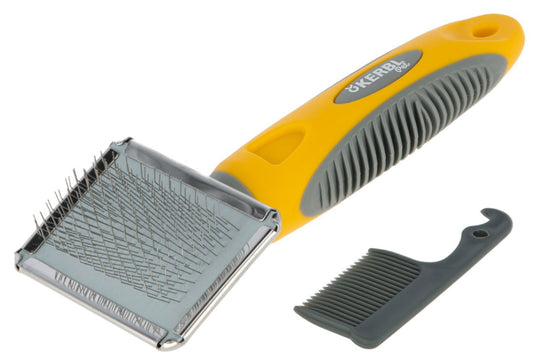 Kerbl producten zachte plukborstel klein 16 x 6 cm voor knaagdieren