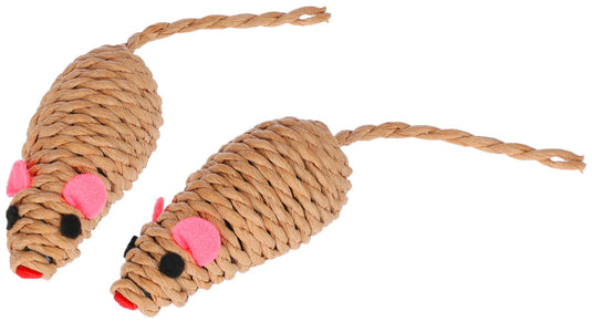 Muis nature 7 cm van zeegras