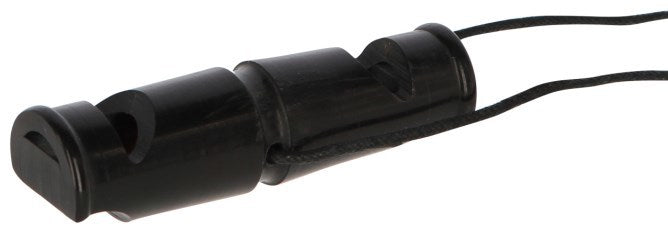 Load image into Gallery viewer, Buffelhoornfluit 65cm dubbeltonig fluiten en trillen
