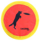 Producten nylon frisbee 24 cm neonkleur