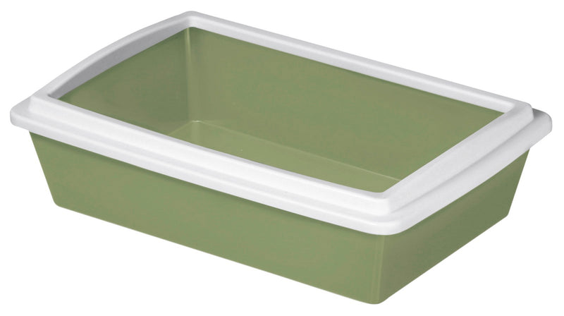 Load image into Gallery viewer, Kattenbak met rand 51x35x13cm op kleur gesorteerd
