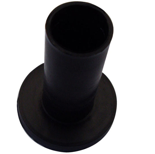 Fort producten stofkapje zwart 20cm lange as