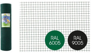 Giardino producten gaas gelast zwart 12 7 1 10 2 01m x 25m