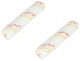Producten verfroller microfiber rood gele draad 9mm vacht 11cm 2st