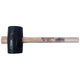 Connex producten rubberhamer 54mm met houten steel