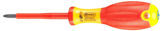 Connex producten schroevendraaier kruis pz1 80mm geisoleerd 1kv 1c