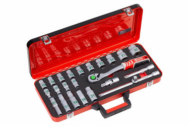Connex producten dopsleutelset profi 1 2 24 delig