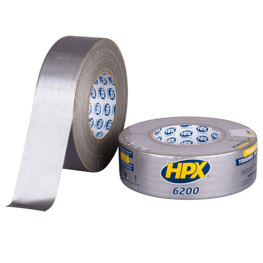 Baten trading company hpx pantsertape zilver 50 mm. x 50 mtr. serie 6200 per rol