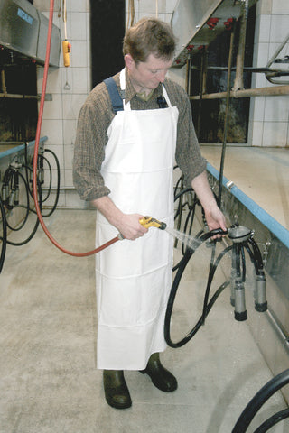 Producten melkschort 80x120cm wit