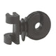 Eider producten klemm fix isolator zwart 50 stuks voor rantsoenpaal