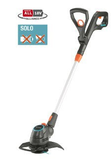 Load image into Gallery viewer, Gardena comfortcut 23 18v p4a solo grastrimmer (grijs oranje, 14701-55, accu niet inbegrepen)
