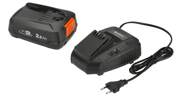 Load image into Gallery viewer, Gardena startset p4a qc+1x2,5 ah (14906-20)
