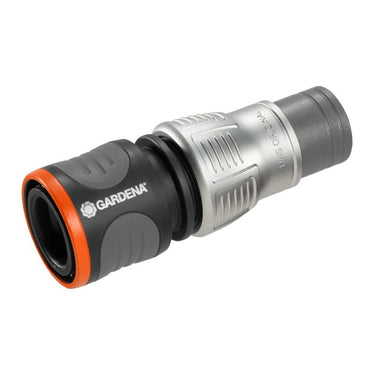 Gardena premium slangstuk 13 mm (1 2 ) - 15 mm (5 8 ) (grijs zilver, 18255-20)
