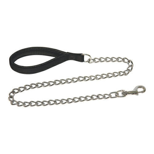 Abi honden kettinglijn miami plus 4mm zwart