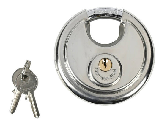 Producten hangslot discusslot 90mm plus2sleutels