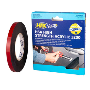 Hpx producten dubbelzijdigte tape hsa high strength acrylic 12mm 10m