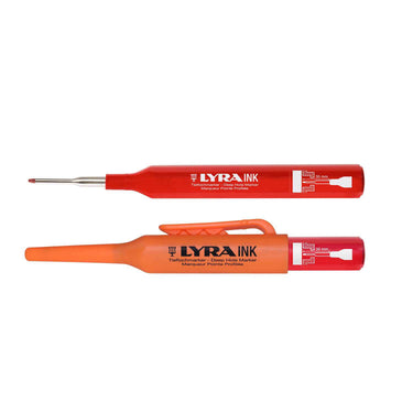 Lyra producten diepmarker merkstift rood
