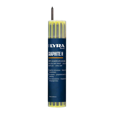 Lyra producten dry profi markeerpotlood navulling 12 stuks 2 8mm
