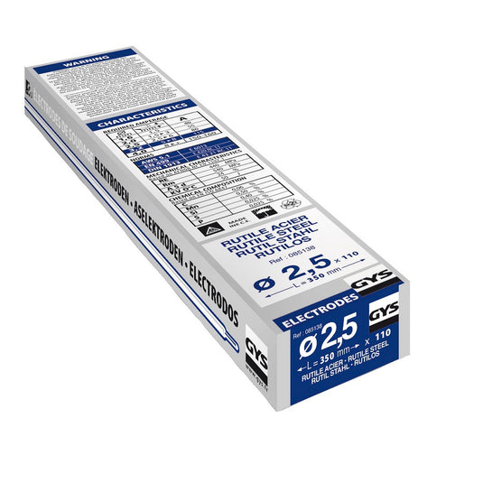 Gys elektrodes o2,5mm (x110), staal - 5193085138 5193085138