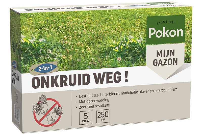 Load image into Gallery viewer, Pokon onkruid weg 5kg 250 m2
