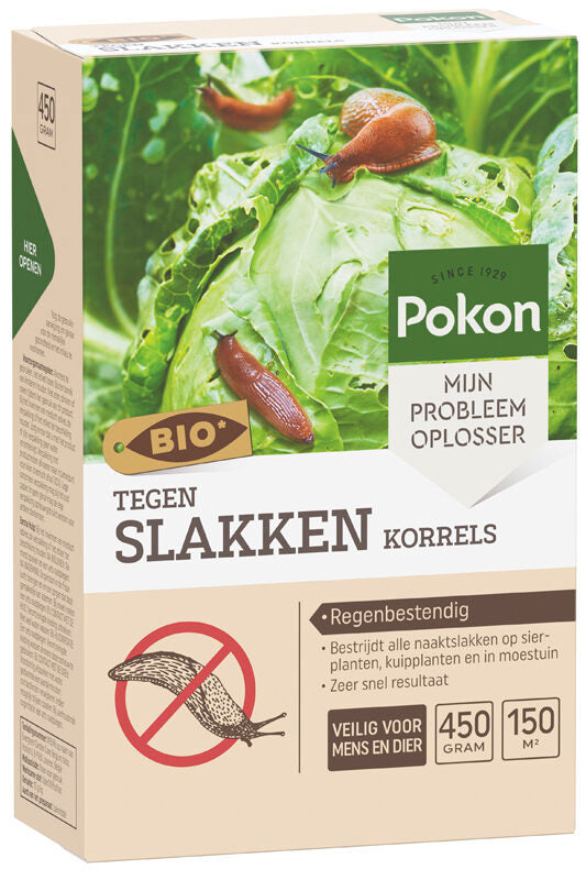 Load image into Gallery viewer, Pokon bio tegen slakken korrels 450gr - 7077035100
