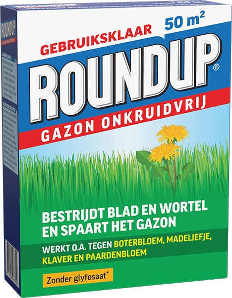 Roundup gazon onkruidvrij 1kg